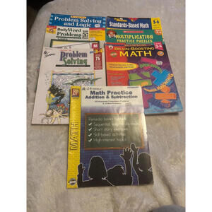 Kids Learning School Books Math Reading Grade 3-8